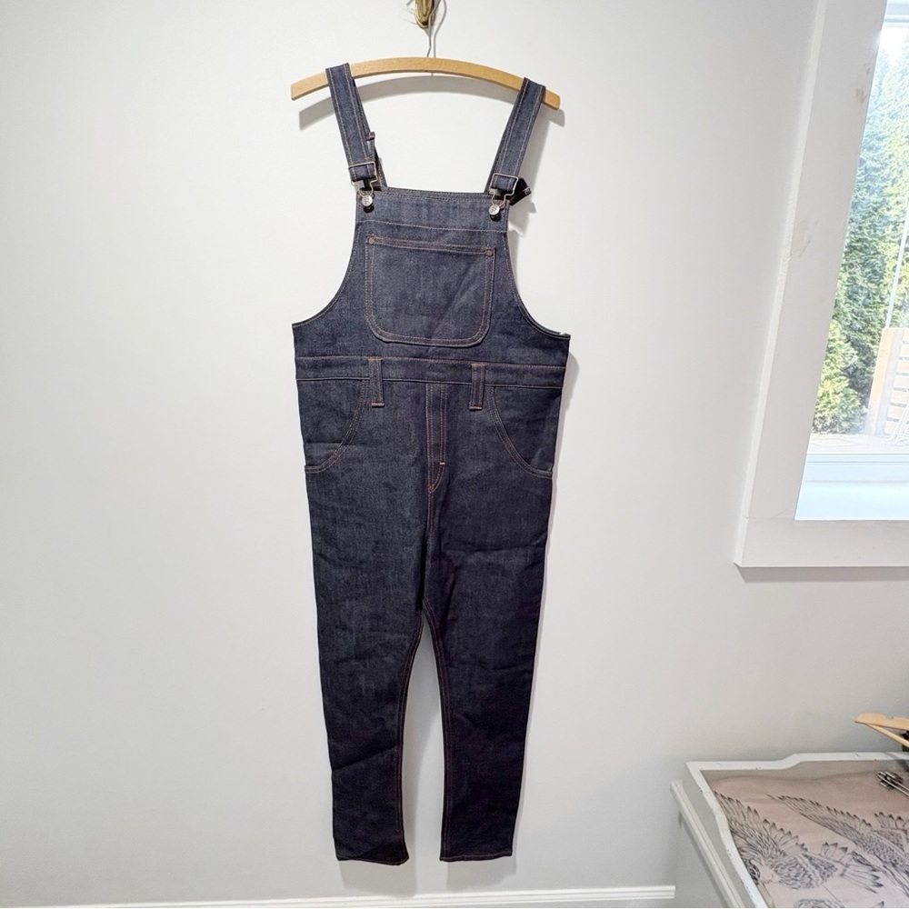 Sheila Rashid Dark Denim Overalls Size Small Rare Small Batch Chicago Streetwear